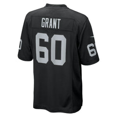 Charles Grant Las Vegas Raiders Team Game Jersey - Black