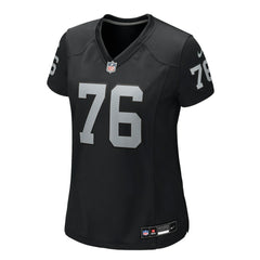 Caleb Rogers Las Vegas Raiders Women's Team Game Jersey - Black