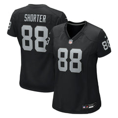 Justin Shorter Las Vegas Raiders Women's Team Game Jersey - Black