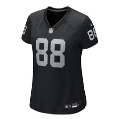 Justin Shorter Las Vegas Raiders Women's Team Game Jersey - Black