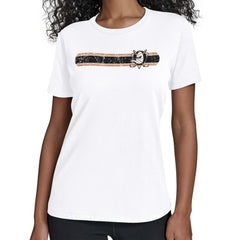 Anaheim Ducks Starter Women's Team Stripe T-Shirt White