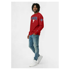 Philadelphia Phillies Champion Reverse Weave Chenille Sweatshirt Red