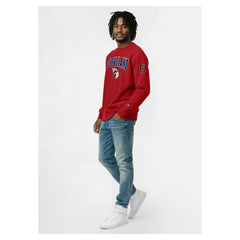 Cleveland Guardians Champion Reverse Weave Chenille Sweatshirt Red
