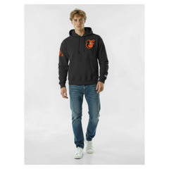 Baltimore Orioles Champion Reverse Weave Chenille Hoodie Black