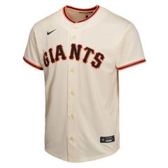 Rafael Devers San Francisco Giants Youth Home Player Game Jersey - Cream