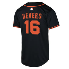 Rafael Devers San Francisco Giants Youth Limited Jersey - Black