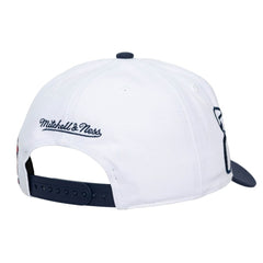 St. Louis Cardinals Unisex XL Script Pro Crown Adjustable Hat White/Navy | Mitchell & Ness