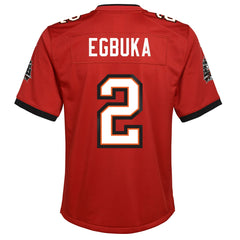 Emeka Egbuka Tampa Bay Buccaneers Youth Team Game Jersey - Red