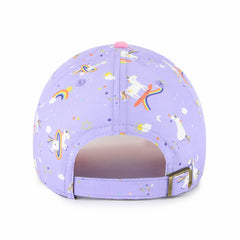 Kansas City Royals Girls Youth Unicorn Clean Up Adjustable Hat Lavender | 47 brand