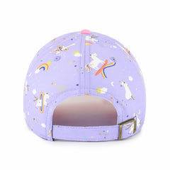 Miami Marlins Girls Youth Unicorn Clean Up Adjustable Hat Lavender | 47 brand