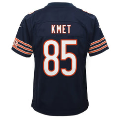 Cole Kmet Chicago Bears Youth Team Game Jersey - Navy