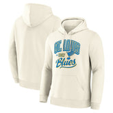St. Louis Blues Fanatics Legacy Hoodie Cream