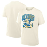 St. Louis Blues Fanatics Male Legacy T-Shirt Cream