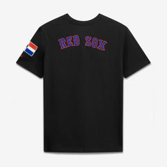 Boston Red Sox Dominican Republic Country Flag T-Shirt Black | New Era