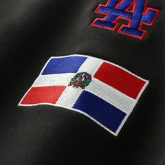 Los Angeles Dodgers Dominican Republic Country Flag Hoodie Black | New Era