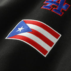 Los Angeles Dodgers Puerto Rico Country Flag Hoodie Black | New Era