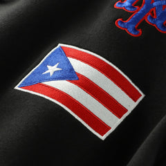 New York Mets Puerto Rico Country Flag Hoodie Black | New Era