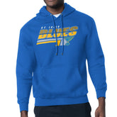 St. Louis Blues Starter Logo Push Fleece Hoodie Blue