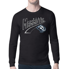 Utah Mammoth Starter Modern Tailsweep Long Sleeve T-Shirt Black