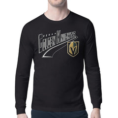 Vegas Golden Knights Starter Modern Tailsweep Long Sleeve T-Shirt Black