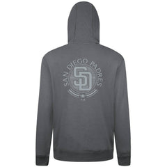San Diego Padres Levelwear Podium Valiant Hoodie Gray