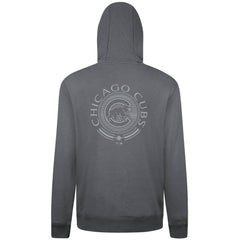 Chicago Cubs Levelwear Podium Valiant Hoodie Gray