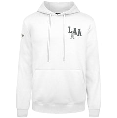 Los Angeles Angels Levelwear Podium Grain Hoodie White