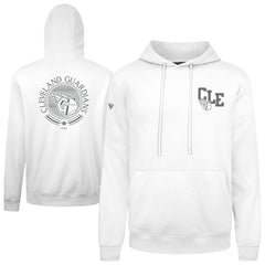 Cleveland Guardians Levelwear Podium Grain Hoodie White