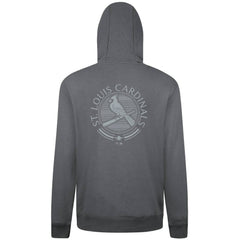 St. Louis Cardinals Levelwear Podium Grain Hoodie Gray