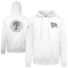 Philadelphia Phillies Levelwear Podium Grain Hoodie White