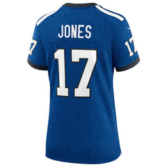Daniel Jones Indianapolis Colts Women's Alternate 2 Indiana Nights Game Jersey - Heather Royal