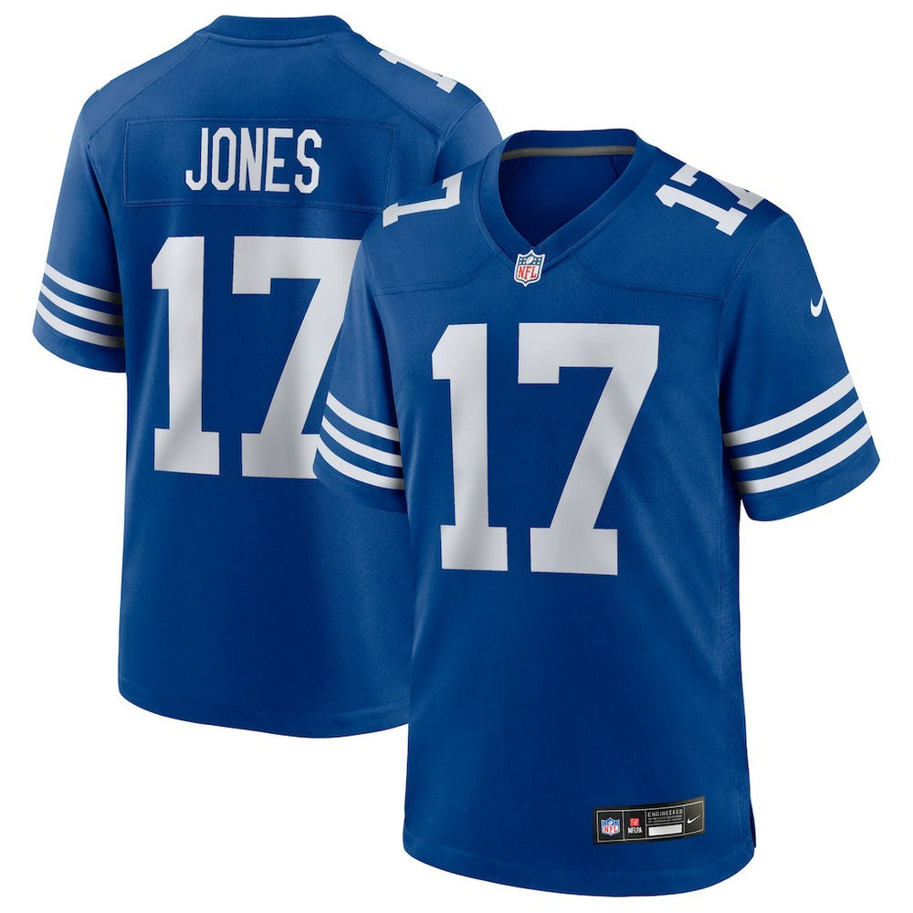 Daniel Jones Indianapolis Colts Alternate Game Jersey - Royal