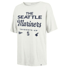 Seattle Mariners Women's Show Off Boyfriend T-Shirt White | 47 brand
