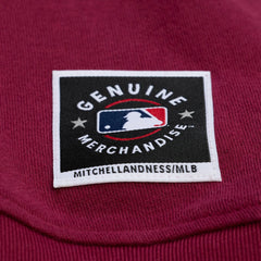 Philadelphia Phillies Women's Script Sweatshirt Burgundy | Mitchell & Ness