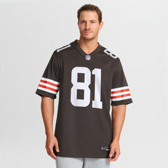 Luke Floriea Cleveland Browns Team Game Jersey - Brown