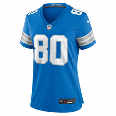 Malik Cunningham Detroit Lions Women's Team Game Jersey - Blue