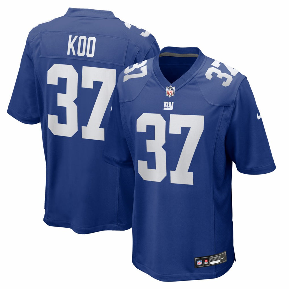 Younghoe Koo New York Giants Team Game Jersey - Royal