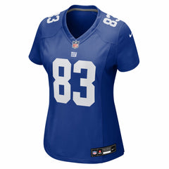 Dalen Cambre New York Giants Women's Team Game Jersey - Royal