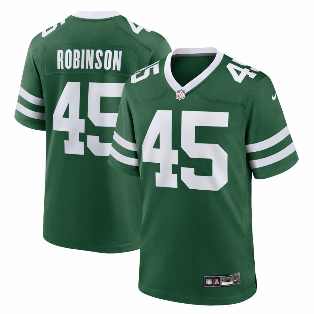 Mark Robinson New York Jets Team Game Jersey - Legacy Green