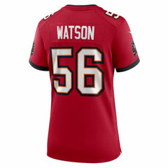 Desmond Watson Tampa Bay Buccaneers Women's Team Game Jersey - Red