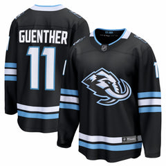 Dylan Guenther Utah Mammoth Fanatics Home Breakaway Player Jersey Black