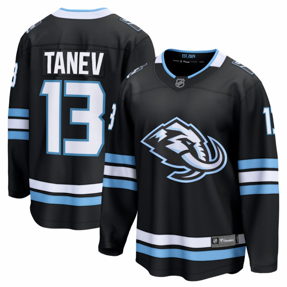 Brandon Tanev Utah Mammoth Fanatics Home Breakaway Player Jersey Black