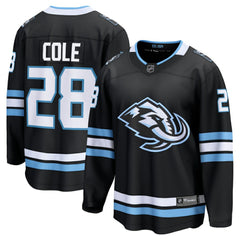 Ian Cole Utah Mammoth Fanatics Home Breakaway Player Jersey Black