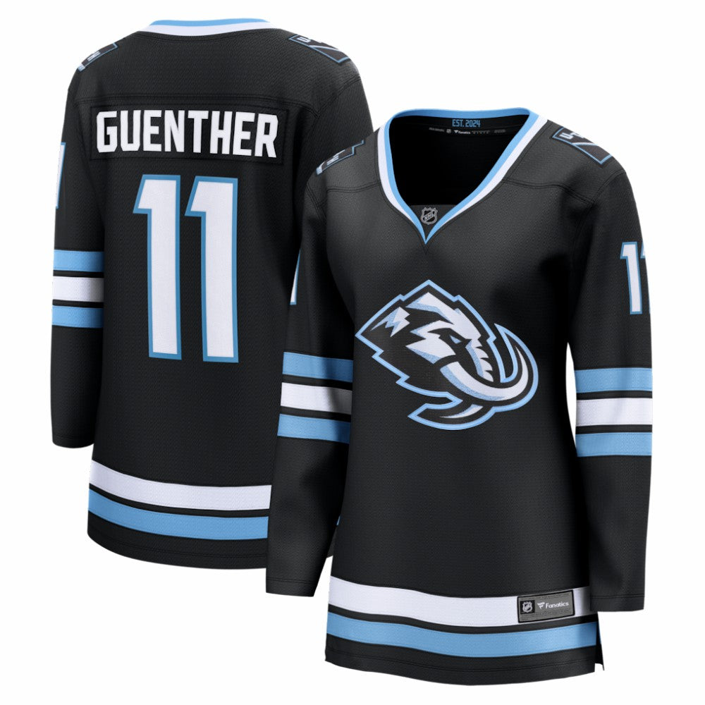 Dylan Guenther Utah Mammoth Fanatics Women's Home Breakaway Player Jersey Black