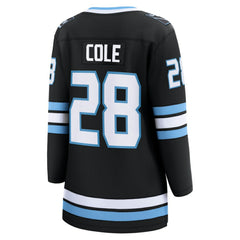 Ian Cole Utah Mammoth Fanatics Women's Home Breakaway Player Jersey Black
