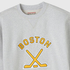 Boston Bruins OVO x NHL Fleece Sweatshirt Heather Gray