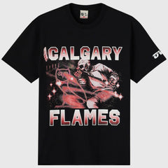Calgary Flames OVO x NHL Graphic T-Shirt Black