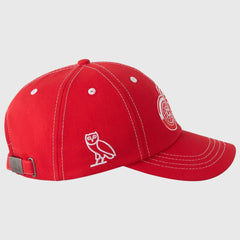 Detroit Red Wings OVO x NHL Adjustable Sport Hat Red