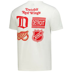 Detroit Red Wings Starter Logo Collage T-Shirt White