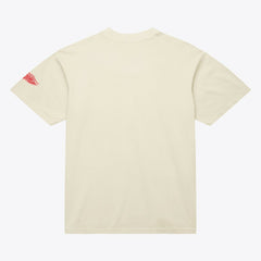 Detroit Red Wings Mitchell & Ness Unisex Arched Team T-Shirt Cream